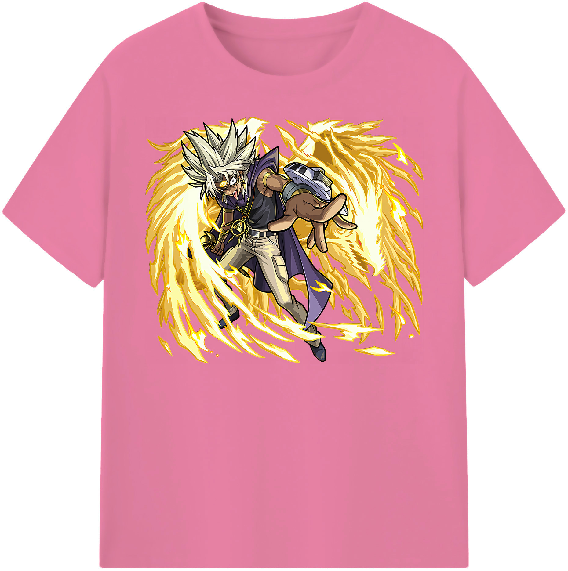（画像用） 遊☆戯☆王 Yu-Gi-Oh! 綿100％半袖Tシャツ（フロントプリント）